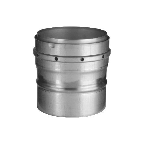 Edelstahl Übergang starr auf flexibel Ø130 mm- 0,6 mm - V4A - EW-LINE FLEX FU Jeremias