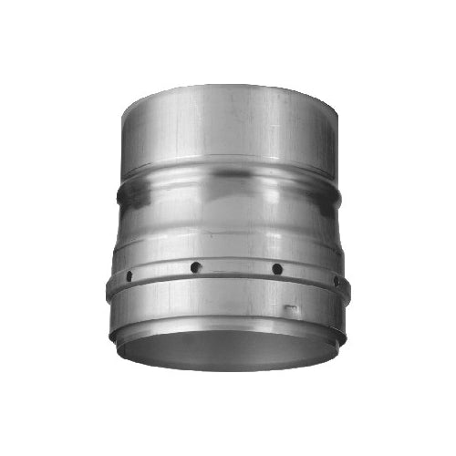 Edelstahl Übergang flexibel auf starr Ø130 mm- 0,6 mm - V4A - EW-LINE FLEX FU Jeremias