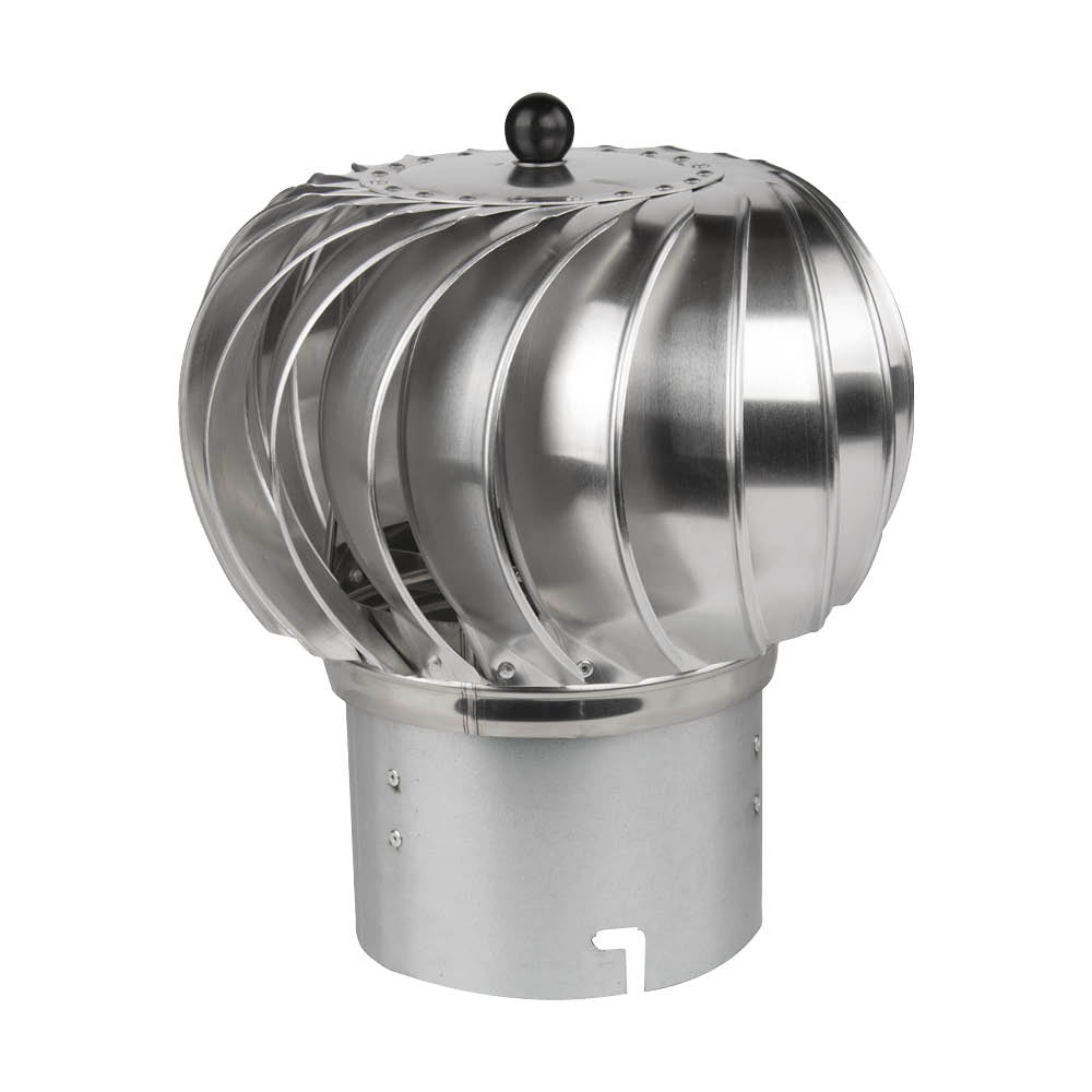Edelstahl Drehbarer Schornsteinaufsatz ohne Bodenplatte Ø200 mm - EW 0,6 mm