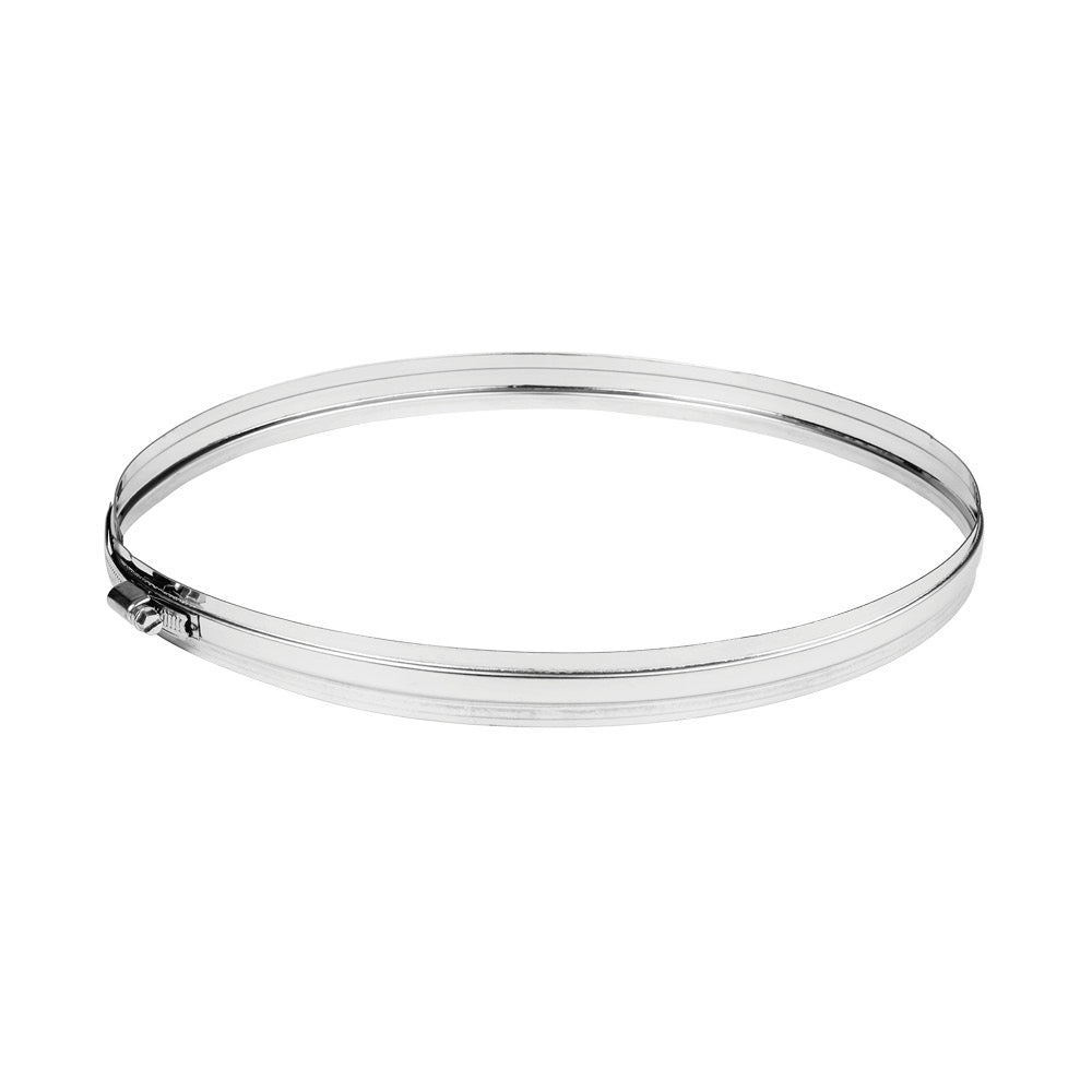 Schelle Ø130 - EW 0,6 mm Edelstahlschornstein
