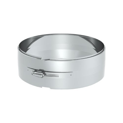 Edelstahlschornstein Klemmband Schelle Ø130 mm - V2A - DW-ECO 2.0 Jeremias