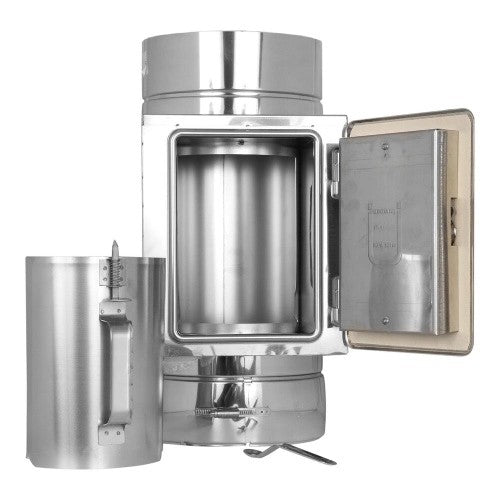 Edelstahlschornstein Reinigungselement bis 600°C Ø130 mm - V2A - DW-ECO 2.0 Jeremias