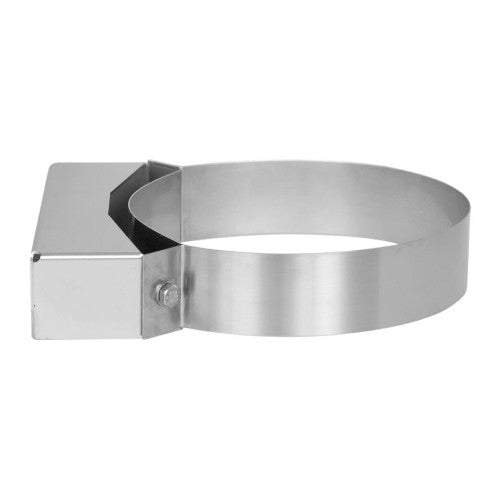 Edelstahlschornstein Wandhalter starr 50 mm Ø130 mm - V2A - DW-ECO 2.0 Jeremias