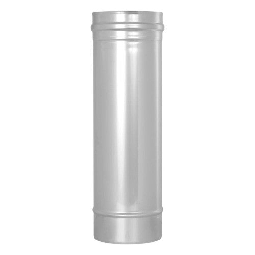 Edelstahl Kaminrohr Ø250 mm - Länge 500 mm - 0,6 mm - V4A, V2A - Abgasrohr Sanierung EW-FU Jeremias