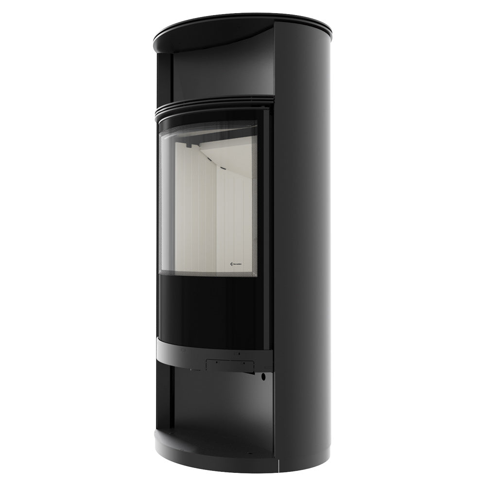 Kratki Kaminofen Runa PRO Links 8 kW Ø150 BImSchV Stufe 2 Holzofen