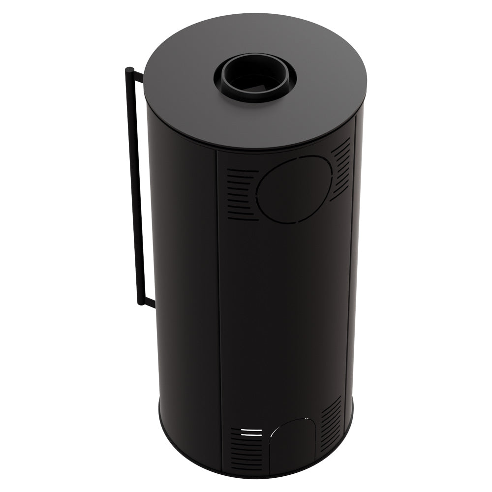 Kratki Kaminofen Koza Skadi PRO mit Schließmechanismus Links 5 kW Ø150 BImSchV Stufe 2 Holzofen