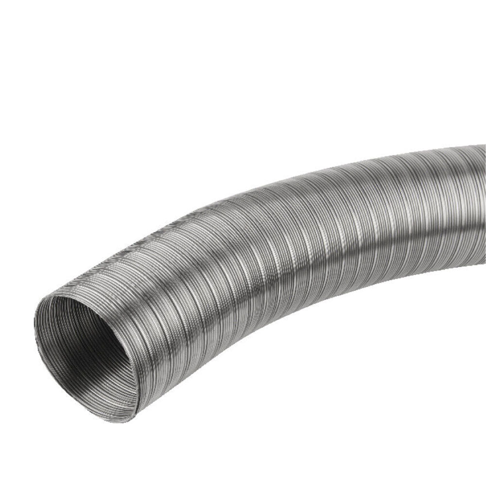 Aluflexrohr Ø120 - Länge bis 3 Meter gestaucht auf ca. 1 Meter