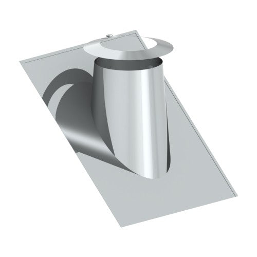 Edelstahl DW Dachdurchführung 36°- 45° mit Wetterkragen Ø160 mm - V2A - DW-ECO 2.0 Jeremias