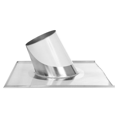Edelstahl DW Dachdurchführung 16°- 25° mit Wetterkragen Ø130 mm - V2A - DW-ECO 2.0 Jeremias