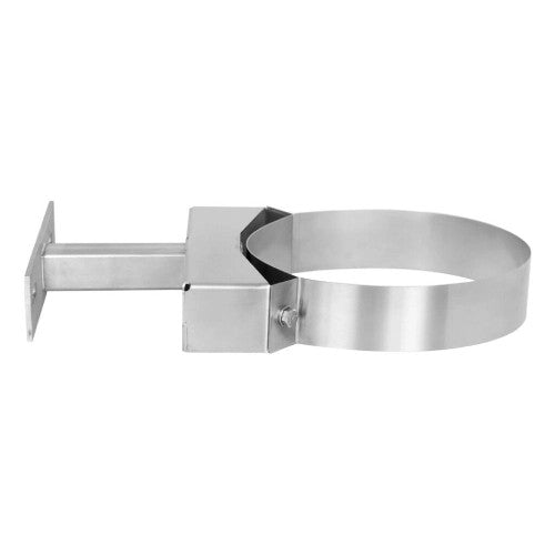 Edelstahlschornstein Wandhalter verstellbar 50 - 150 mm Ø130 mm - V2A - DW-ECO 2.0 Jeremias