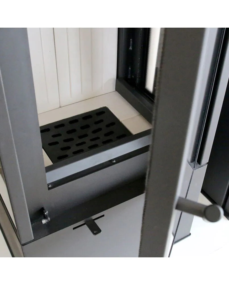 Kratki Kaminofen Thor View 3-seitig Rechts 8 kW Ø150 BImSchV Stufe 2 Holzofen