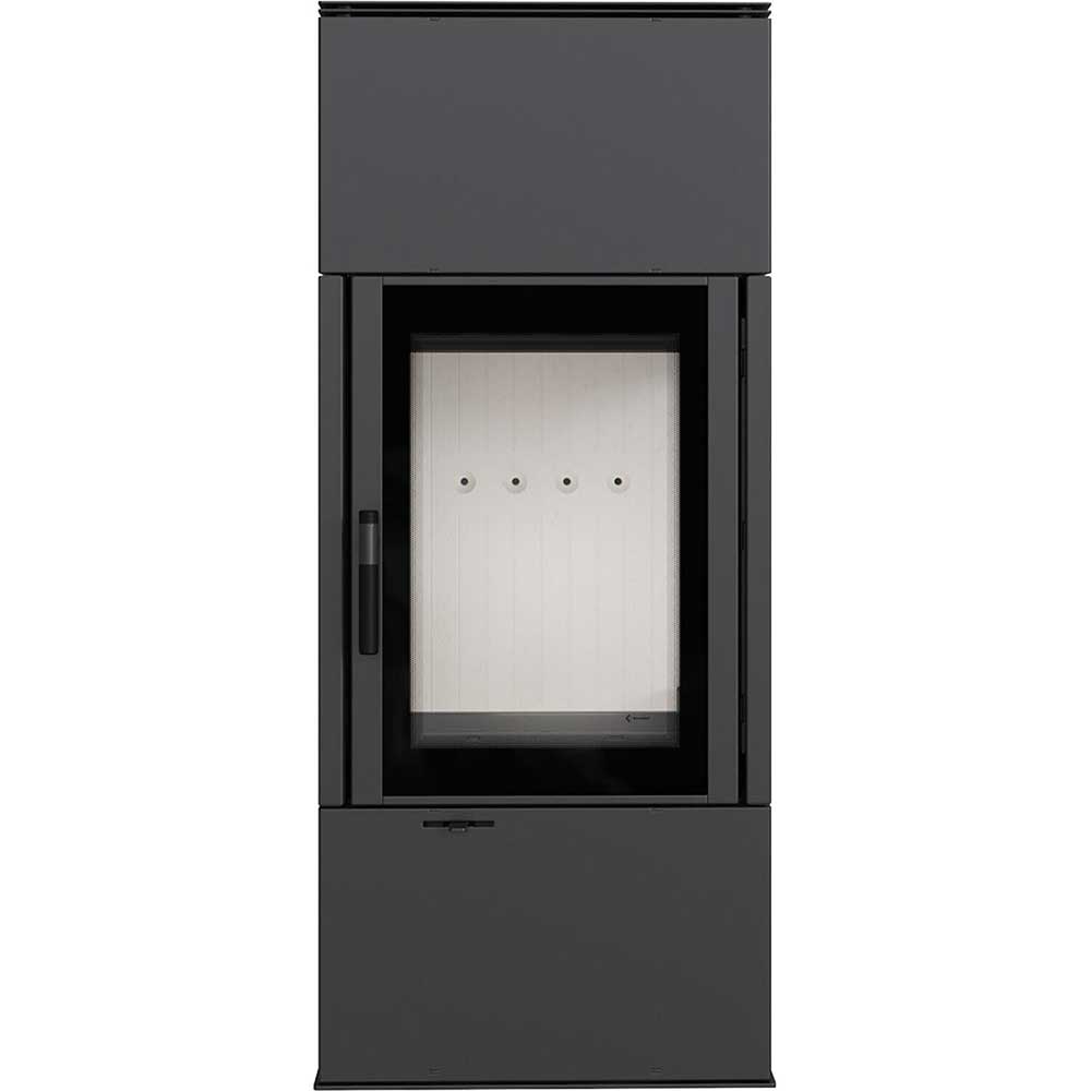 Kratki Kaminofen Thor View 3-seitig Rechts 8 kW Ø150 BImSchV Stufe 2 Holzofen