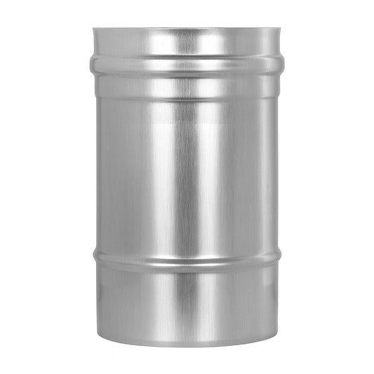 Edelstahl Kaminrohr Ø150 mm - Länge 250 mm - 0,6 mm - V4A, V2A - Abgasrohr Sanierung EW-FU Jeremias